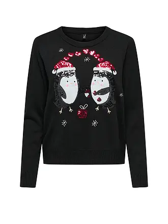 ONLY | Pullover ONLXMAS | schwarz